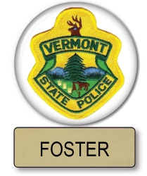 Foster Super Troopers  Name Badge & 3" Button Halloween Costume 